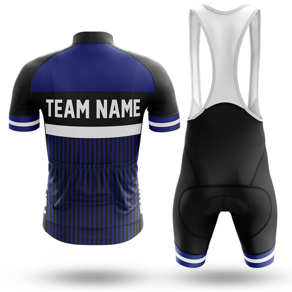 Custom Team Name M6 Navy - Men's Cycling Kit