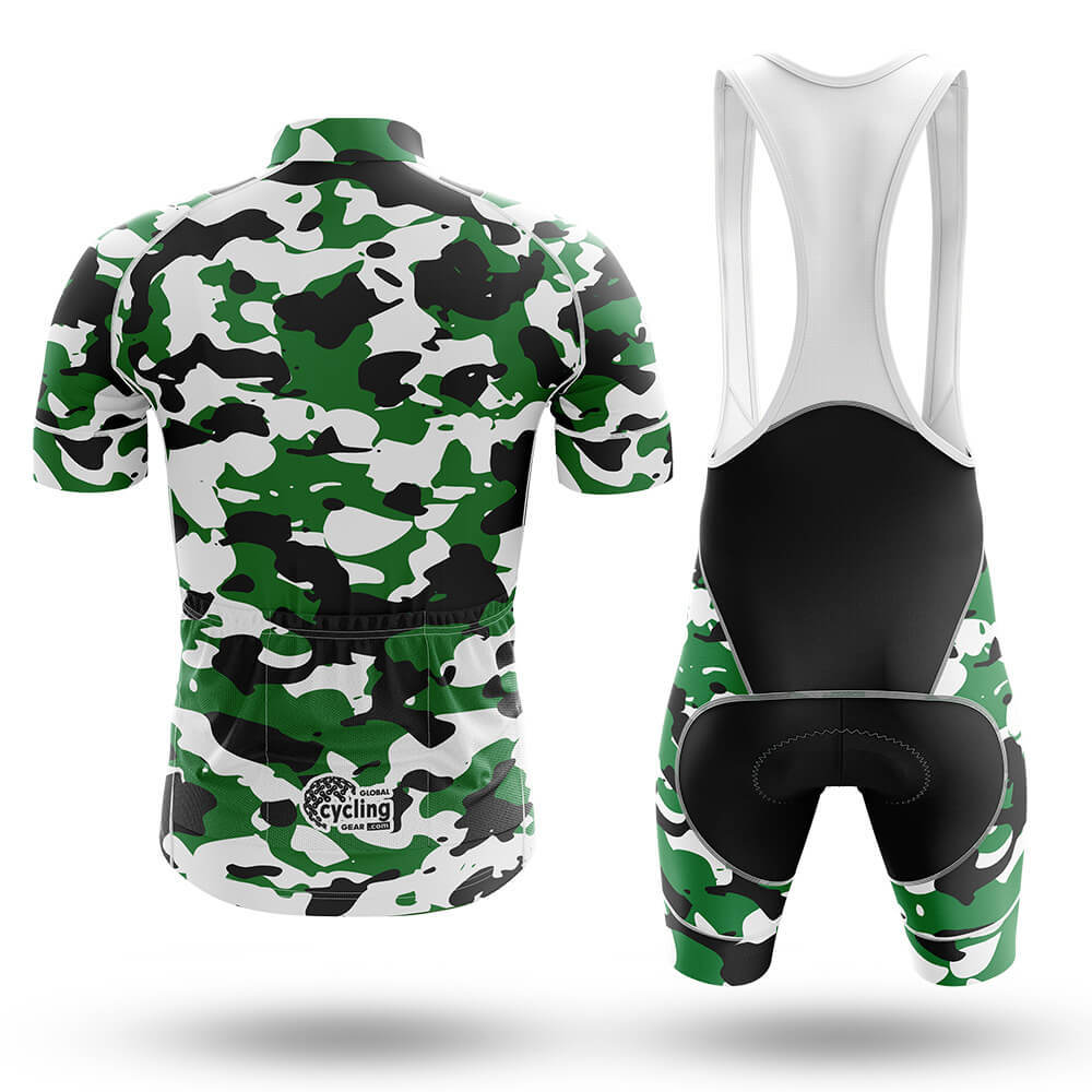 Green Camouflage - Men's Cycling Kit