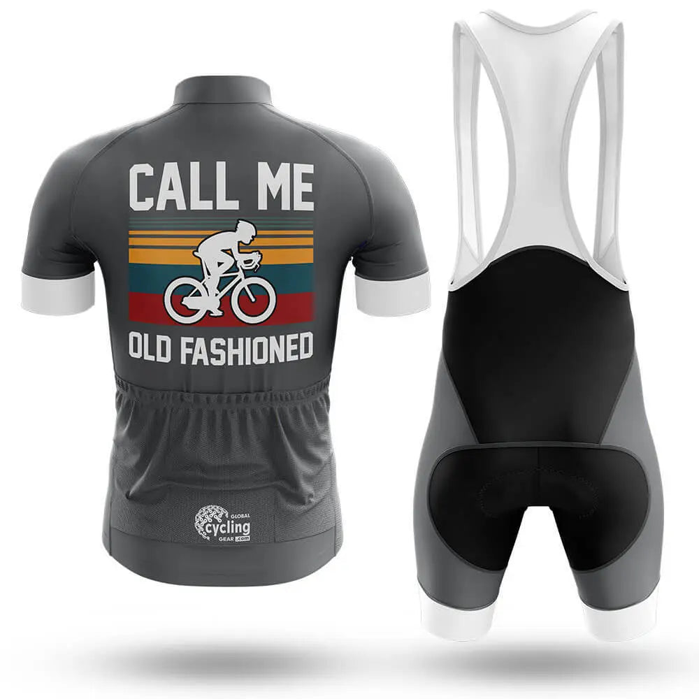 Old Fashioned V2 - Grey - Men's Cycling Kit