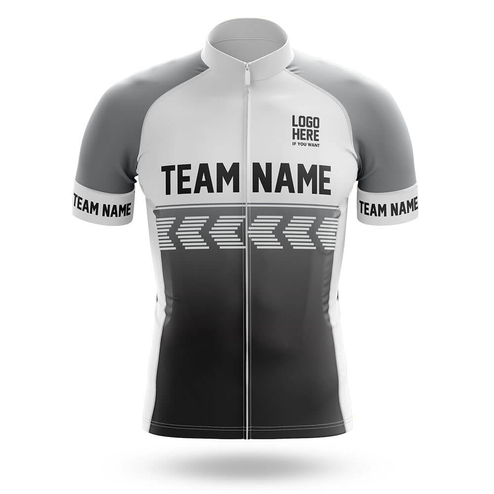Custom Team Name S4 Grey - Men's Cycling Kit
