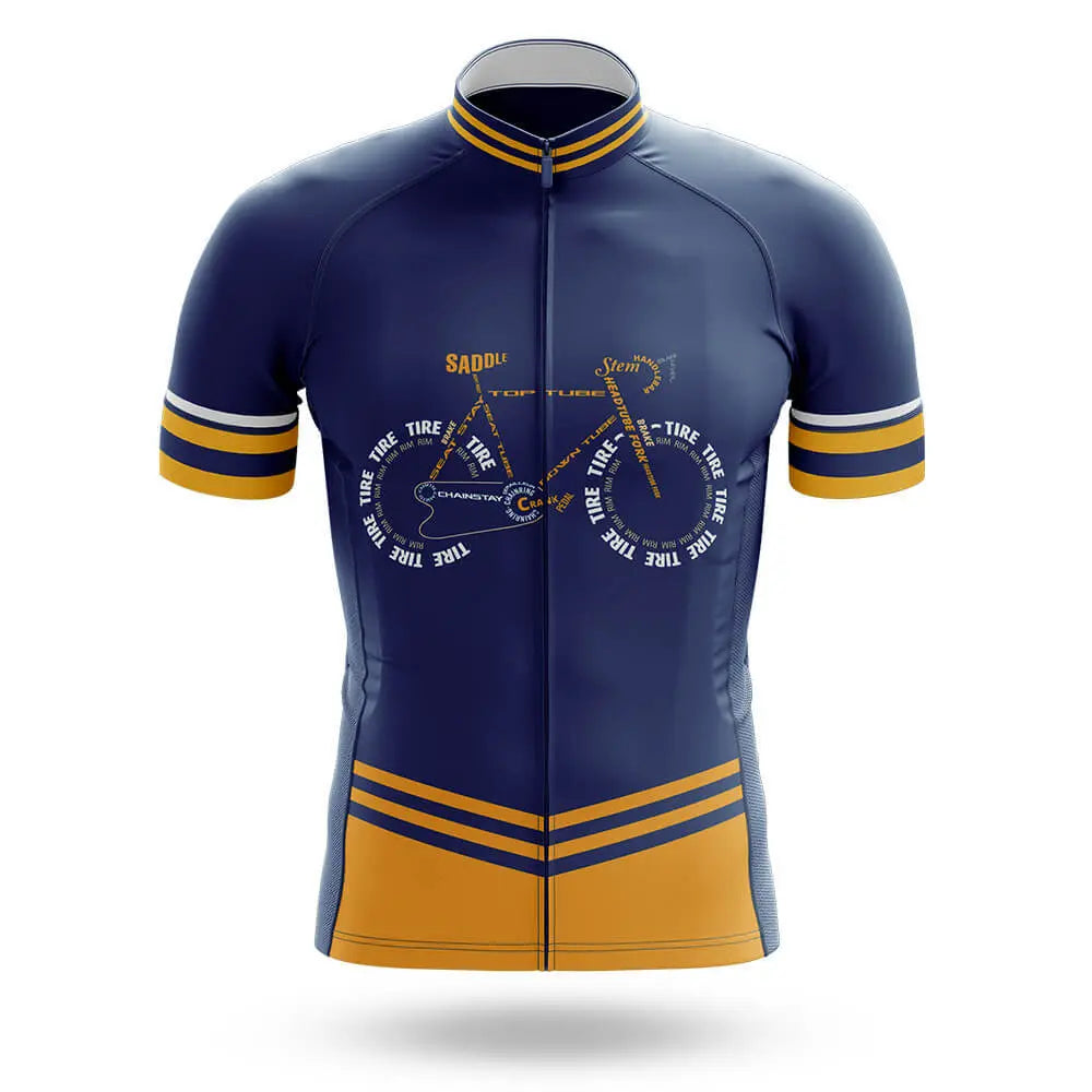 Bicycle Anatomy - Men's Cycling Kit