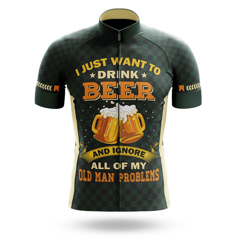 Drink Beer Ignore Problems - Men's Cycling Kit