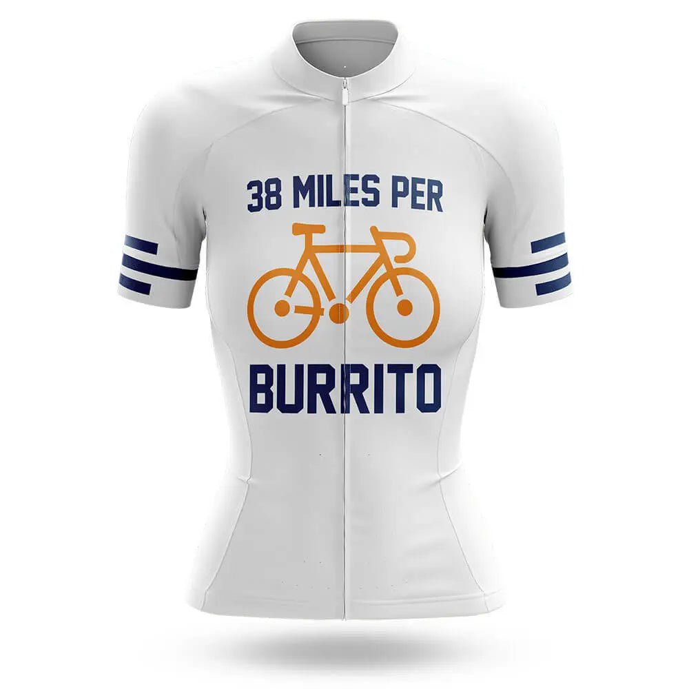 38 Miles - White - Women - Cycling Kit
