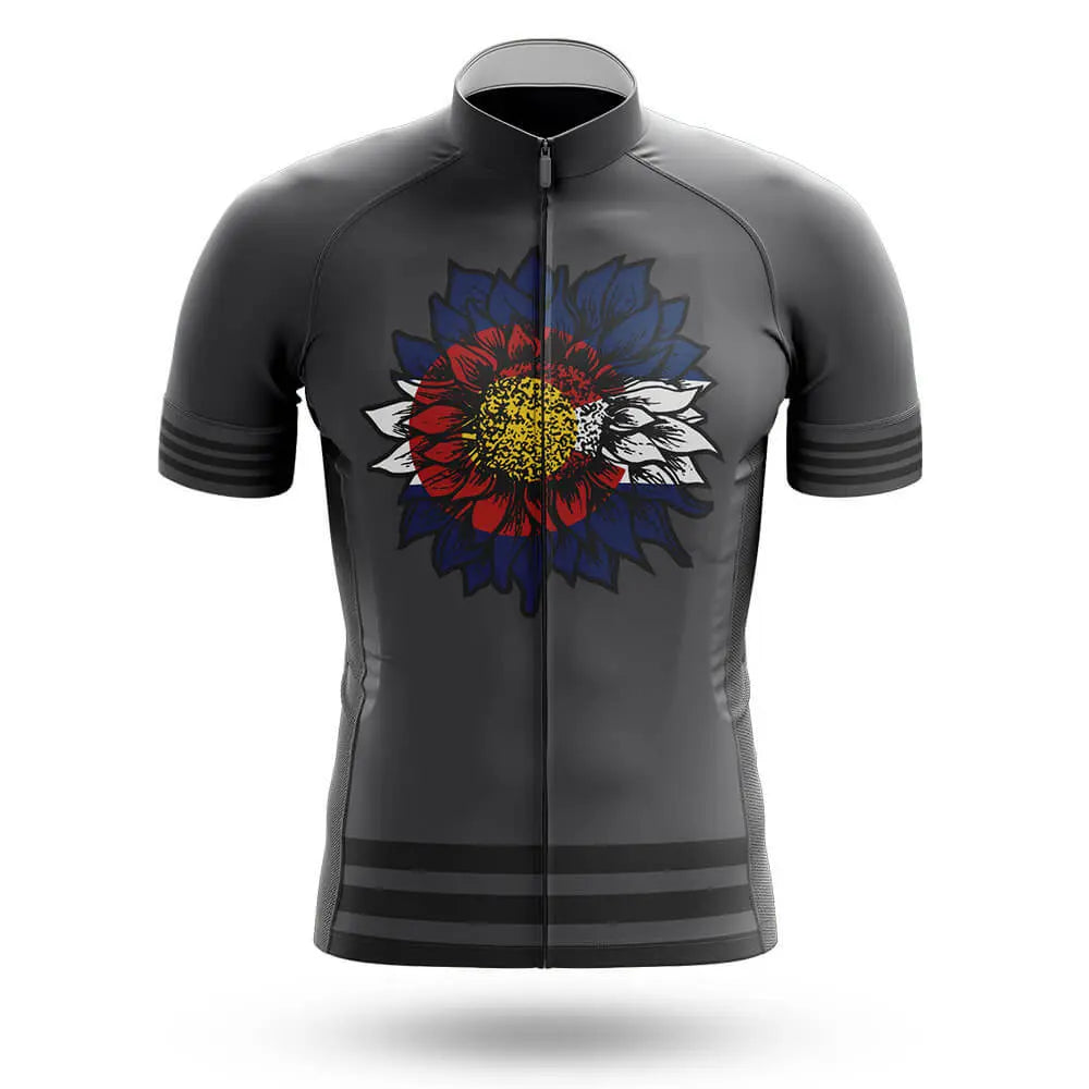 Colorado Sunflower - Grey - Men's Cycling Kit