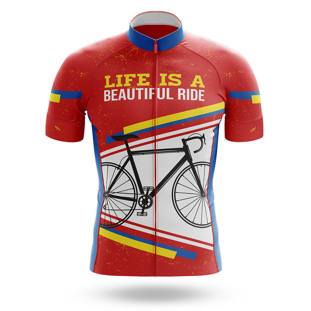Life Is A Beautiful Ride V3 - Men's Cycling Kit