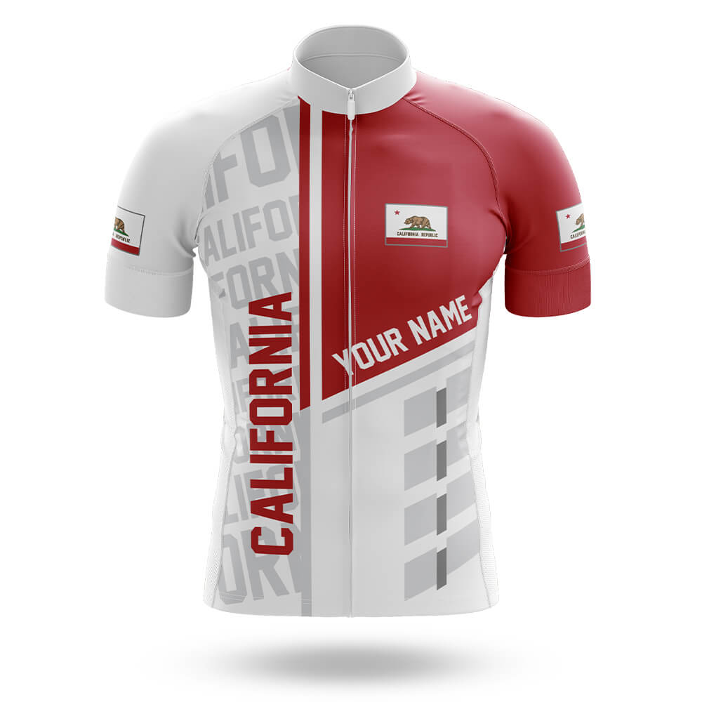 California Custom Name - Men's Cycling Kit