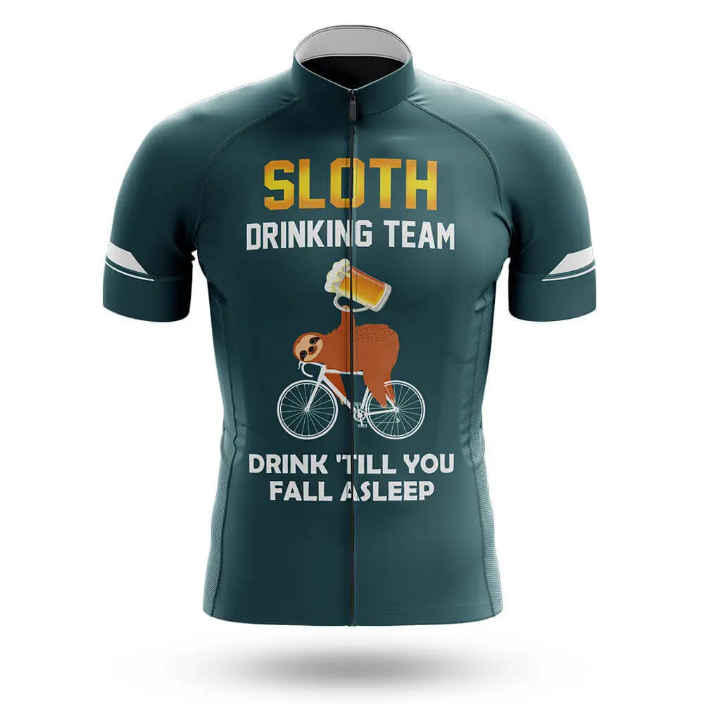 Sloth Drinking Team - Green - Men's Cycling Kit