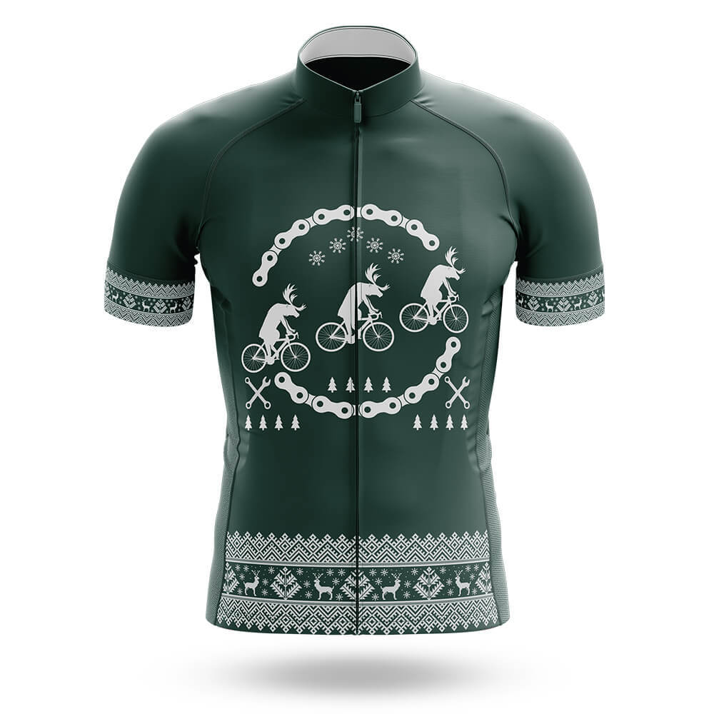Reindeers On Bikes - Men's Cycling Kit