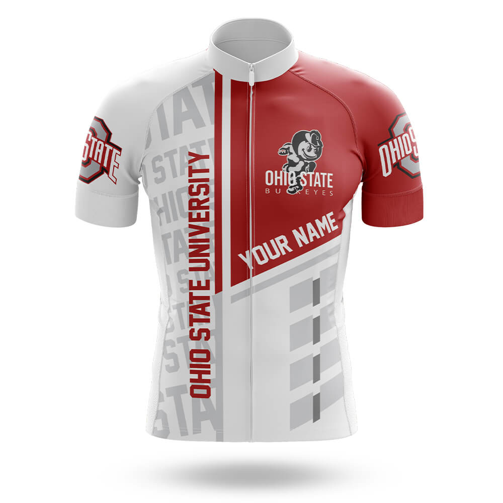 Ohio State University Custom Name - Men's Cycling Kit