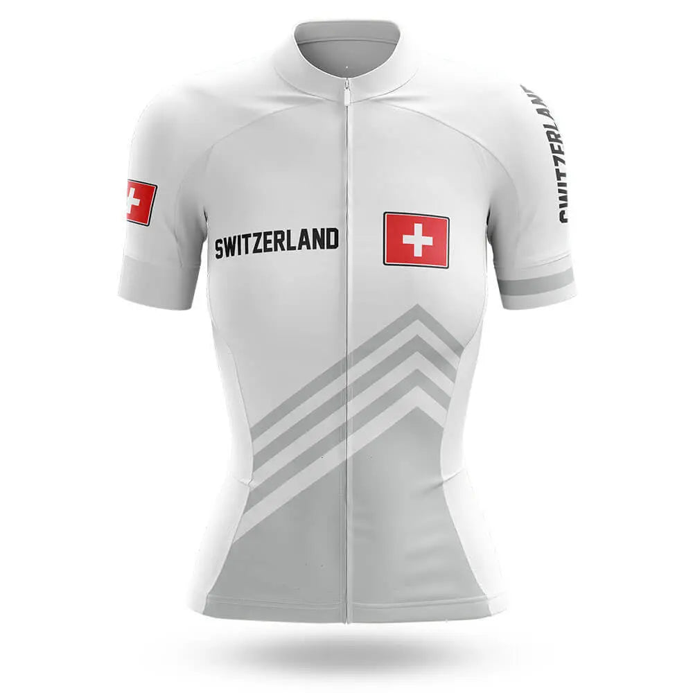 Switzerland S5 White - Women - Cycling Kit