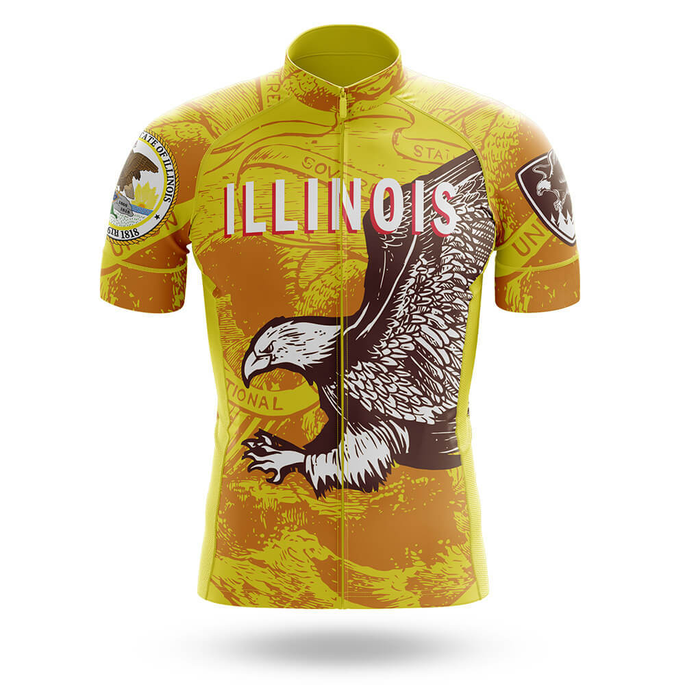 Illinois Flag - Men's Cycling Kit