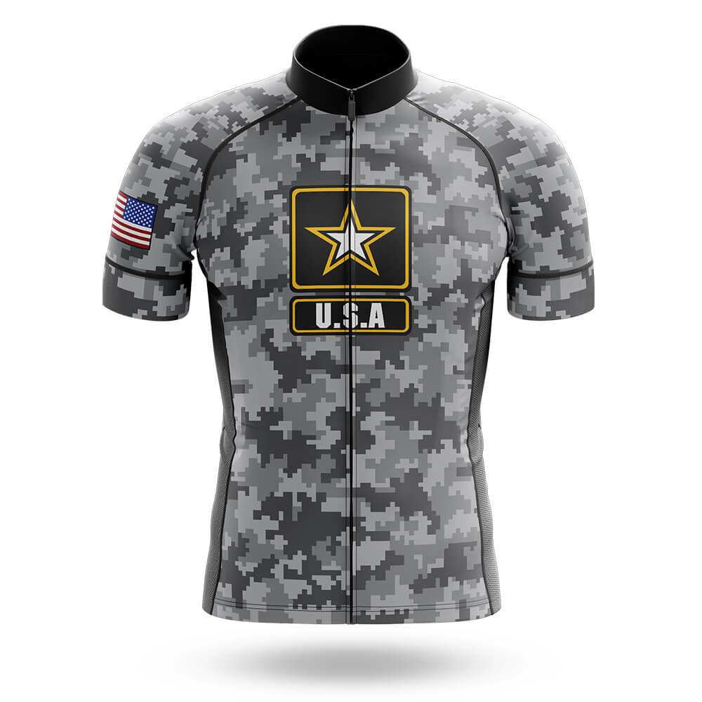 Grey Camo U.S.A - Men's Cycling Kit