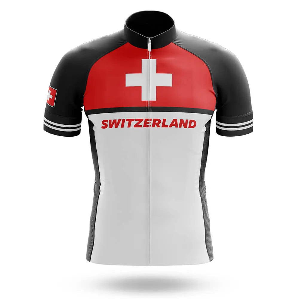 Switzerland S7 - Black - Men's Cycling Kit