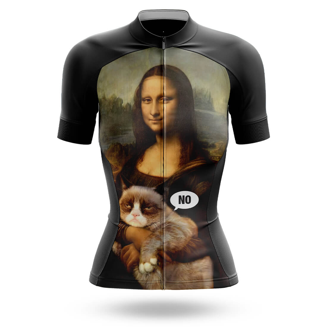 Mona Lisa With Cat - Women's Cycling Kit
