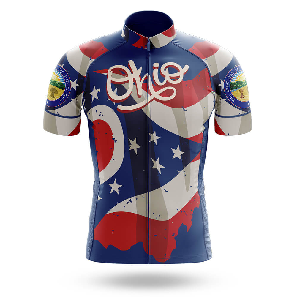 Ohio Flag - Men's Cycling Kit
