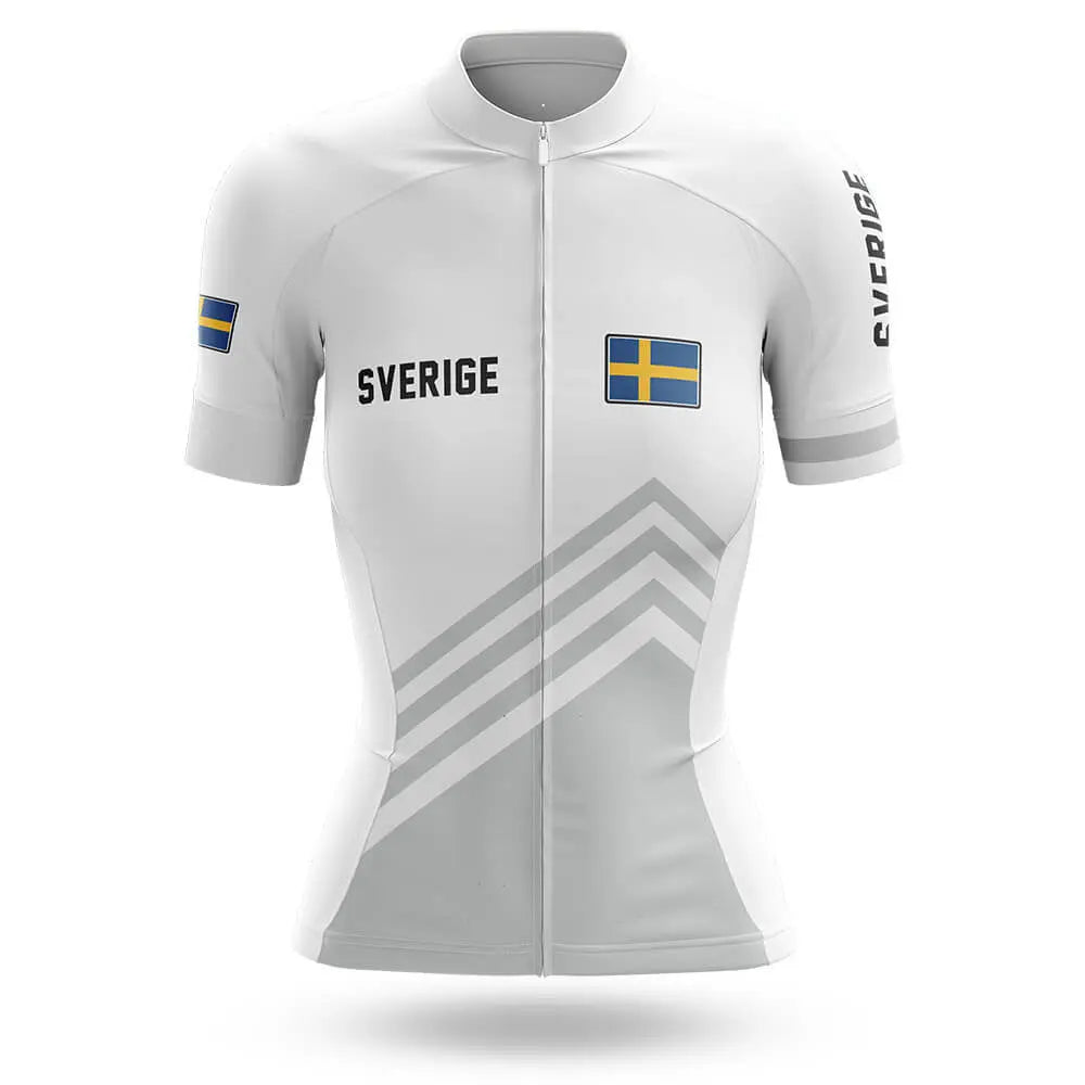 Sverige S5 White - Women - Cycling Kit