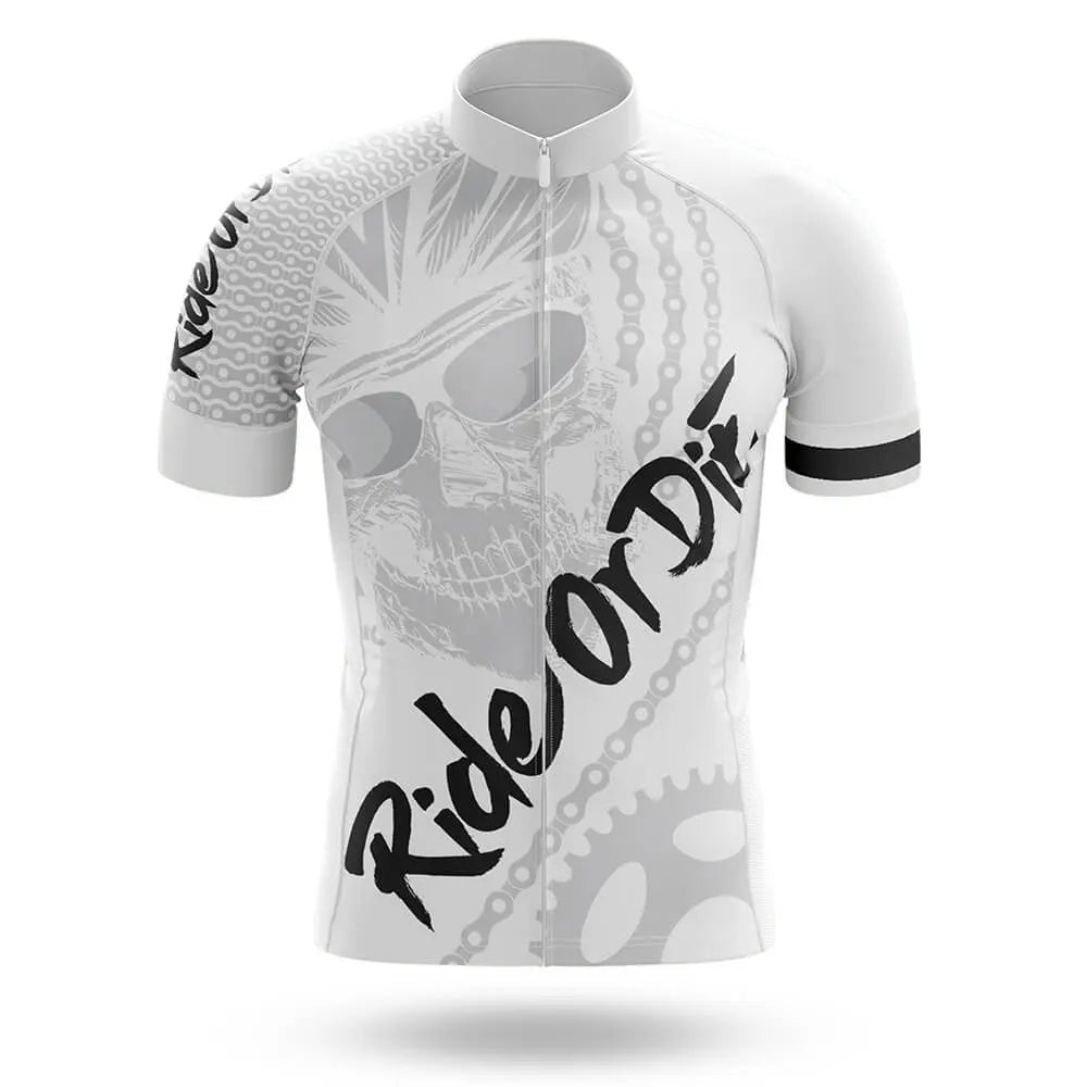 Ride Or Die V4 - White - Men's Cycling Kit