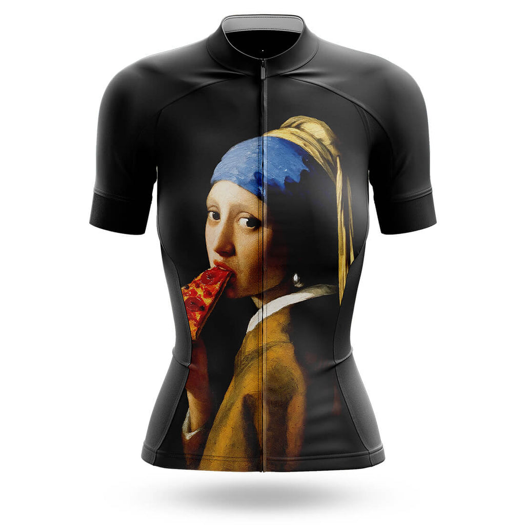 Pearl Earring and Pizza - Women's Cycling Kit