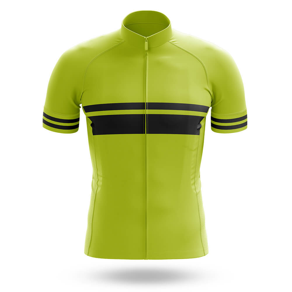 Classic Stripe - Lime Green - Men's Cycling Kit