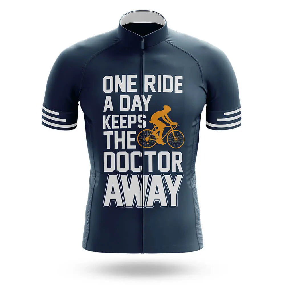 One Ride A Day - Navy - Men's Cycling Kit