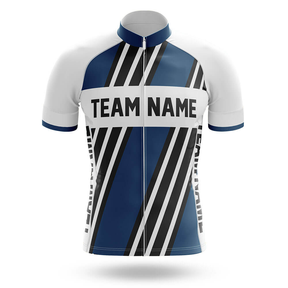 Custom Team Name M5 Navy - Men's Cycling Kit