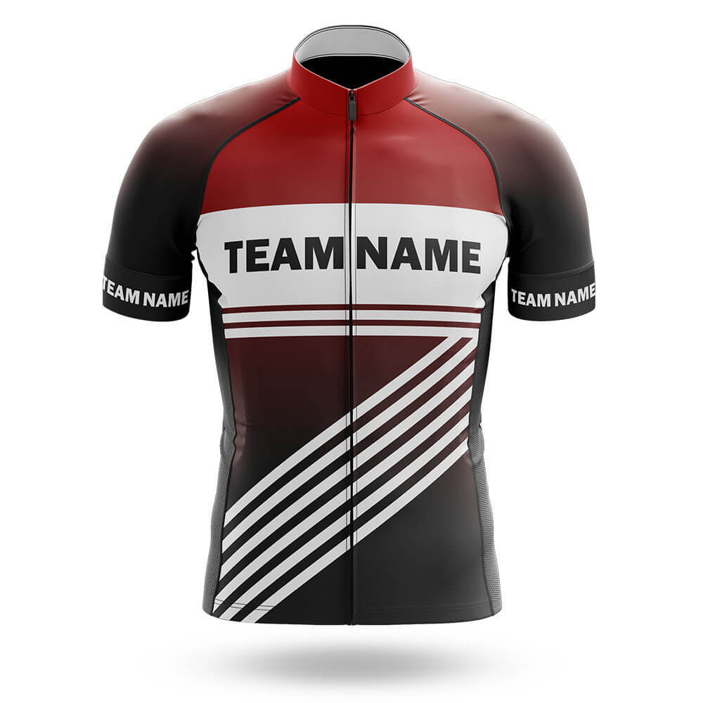 Custom Team Name S3 Black - Men's Cycling Kit