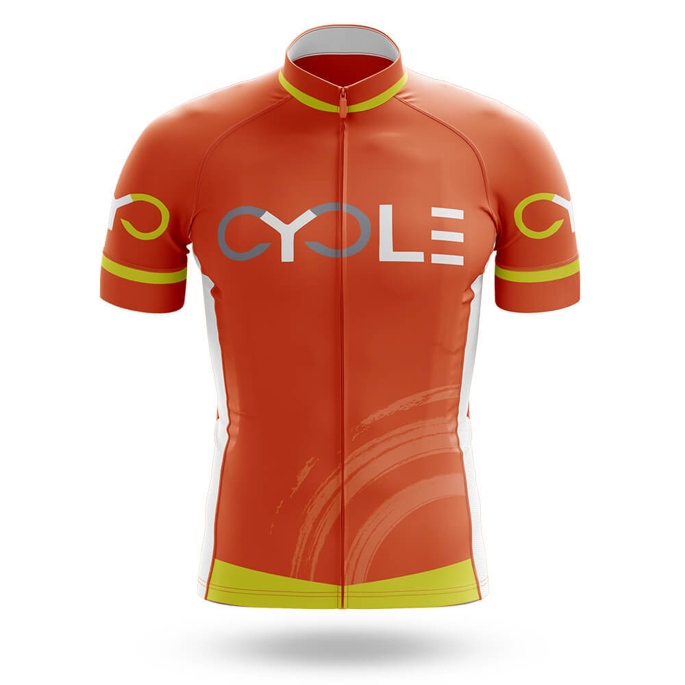 Hi-Vis Orange - Men's Cycling Kit