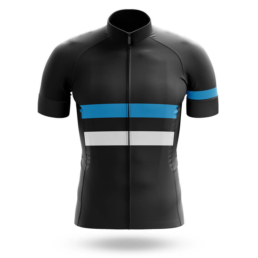 Blue White Lines - Men's Cycling Kit