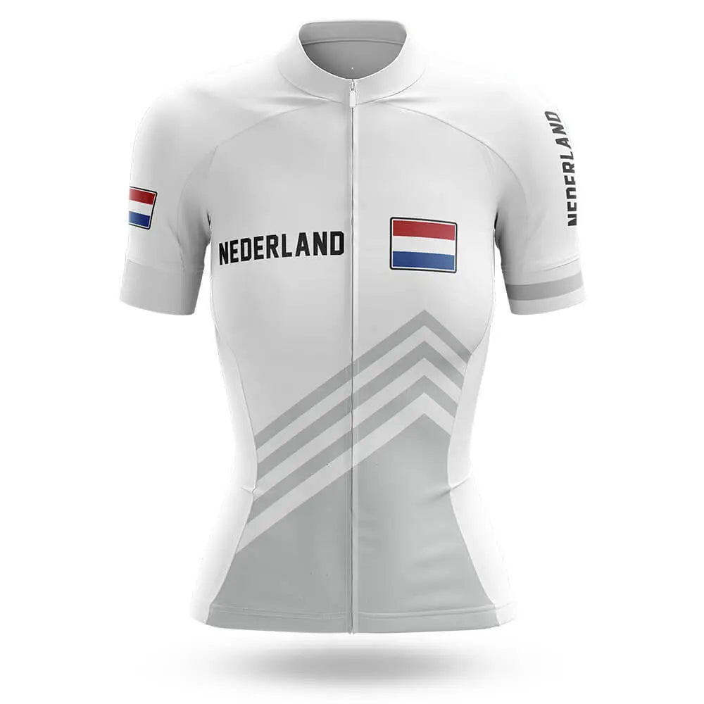 Nederland S5 White - Women - Cycling Kit
