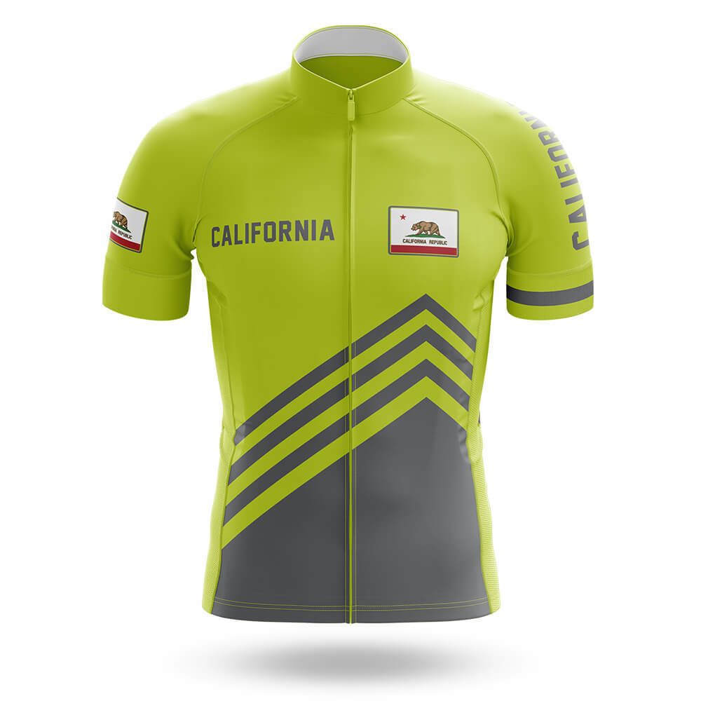 California S4 Lime Green - Men's Cycling Kit