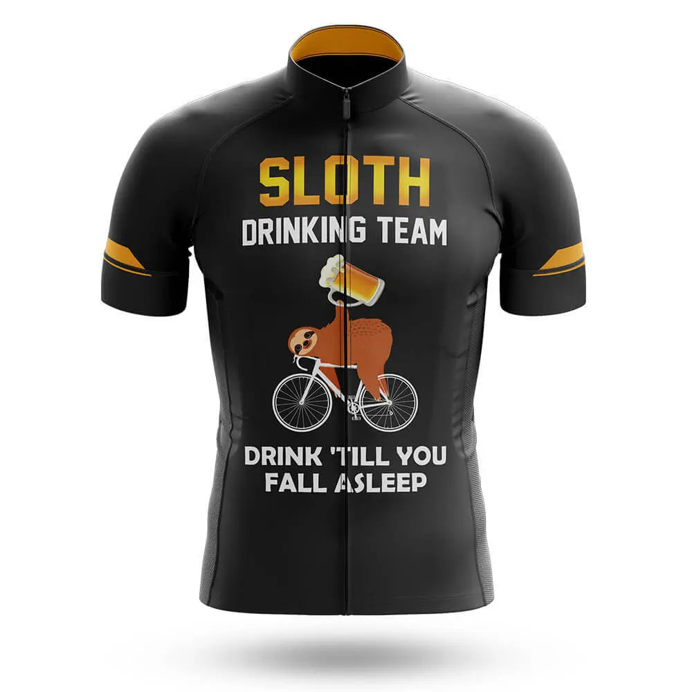 Sloth Drinking Team - Black - Men's Cycling Kit