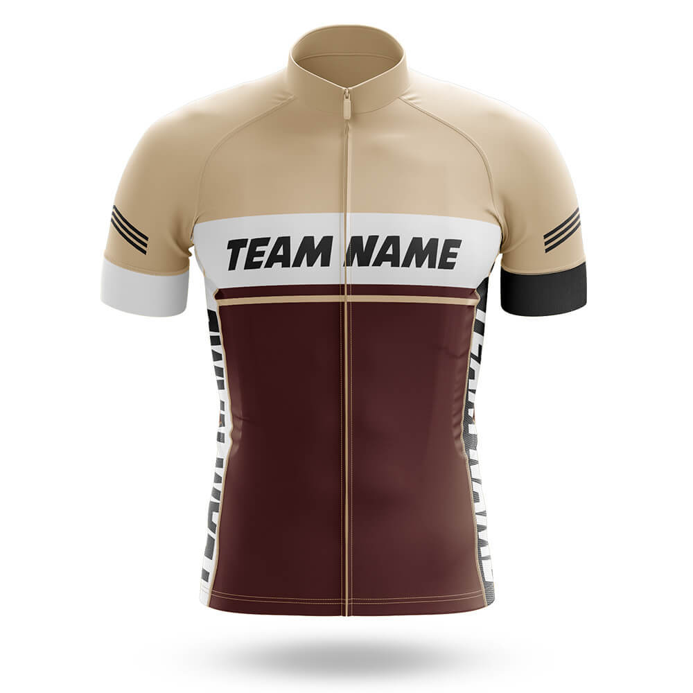 Custom Team Name M1 Brown - Men's Cycling Kit