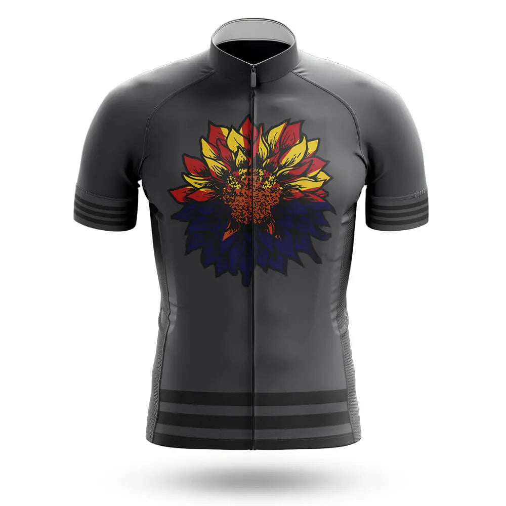 Arizona Sunflower - Grey - Men's Cycling Kit