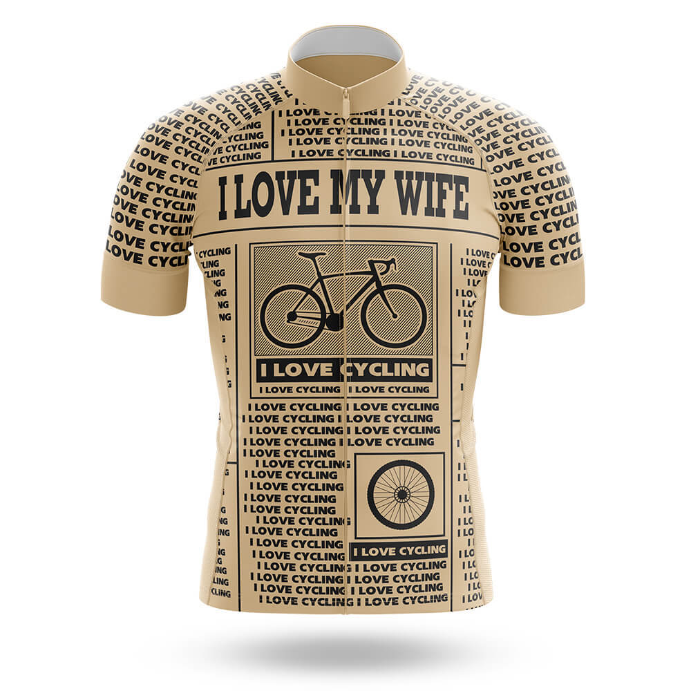I Love My Wife V8 - Men's Cycling Kit