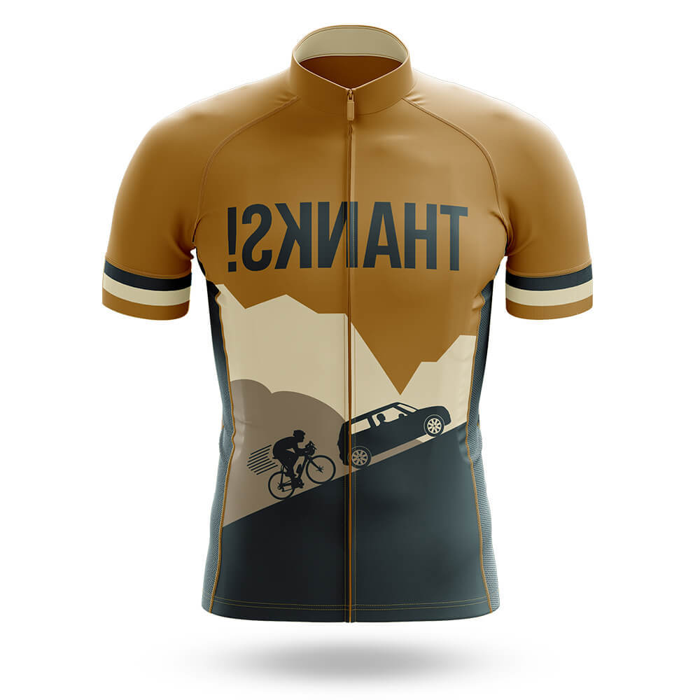 Don't Run Me Over V8 Retro - Men's Cycling Kit