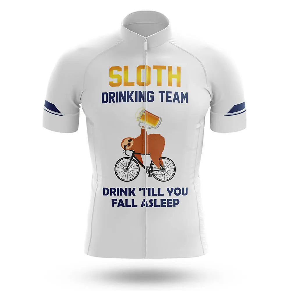 Sloth Drinking Team - White - Men's Cycling Kit