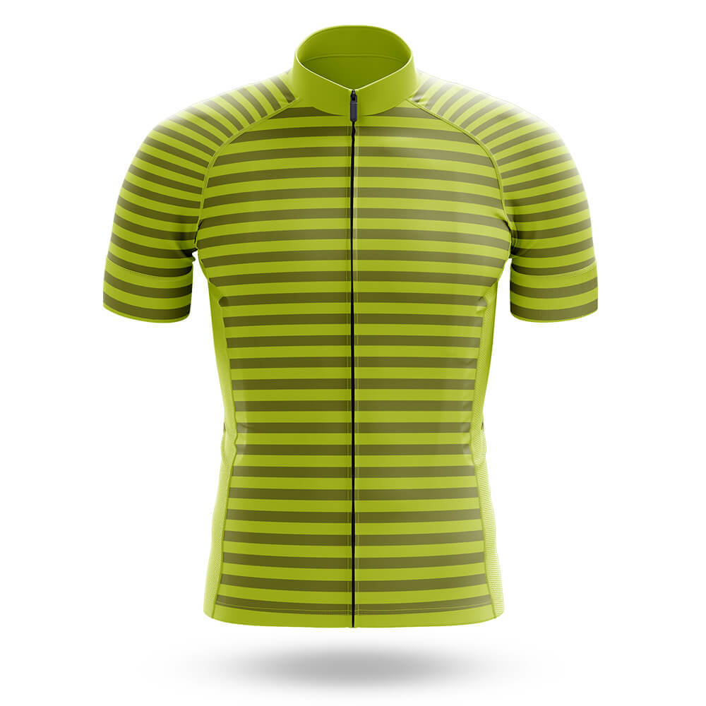 Lime Green Stripe - Men's Cycling Kit