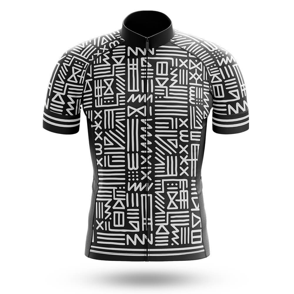 Monochrome Tribal - Men's Cycling Kit