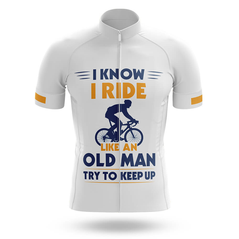 I Ride Like An Old Man V5 - Men's Cycling Kit