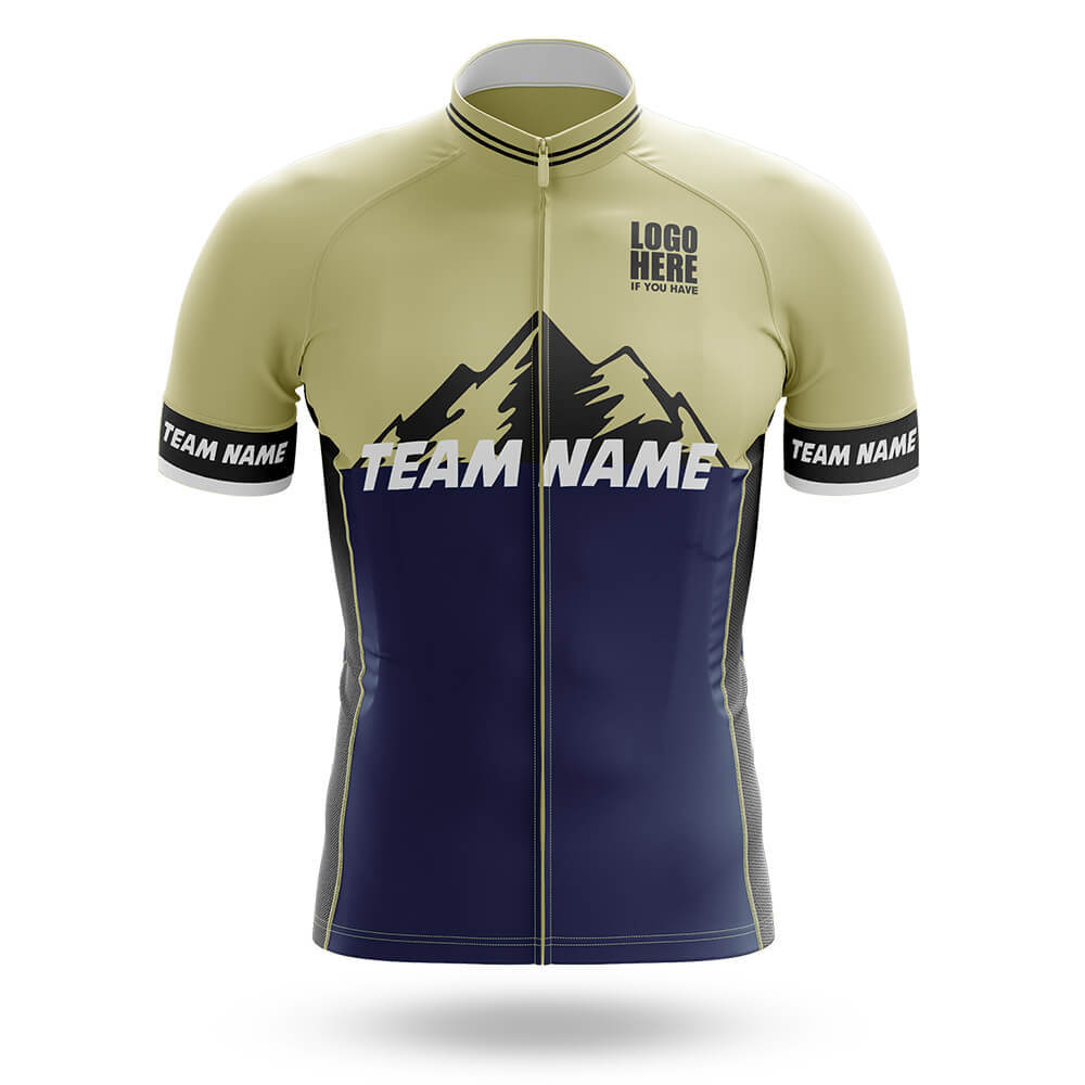 Custom Team Name V3 Navy - Men's Cycling Kit