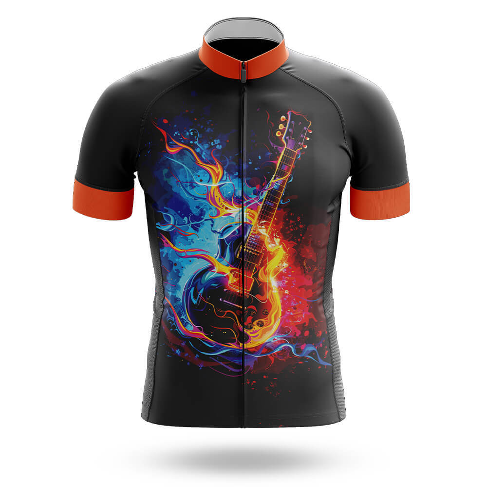 Fire And Ice Guitar - Men's Cycling Kit