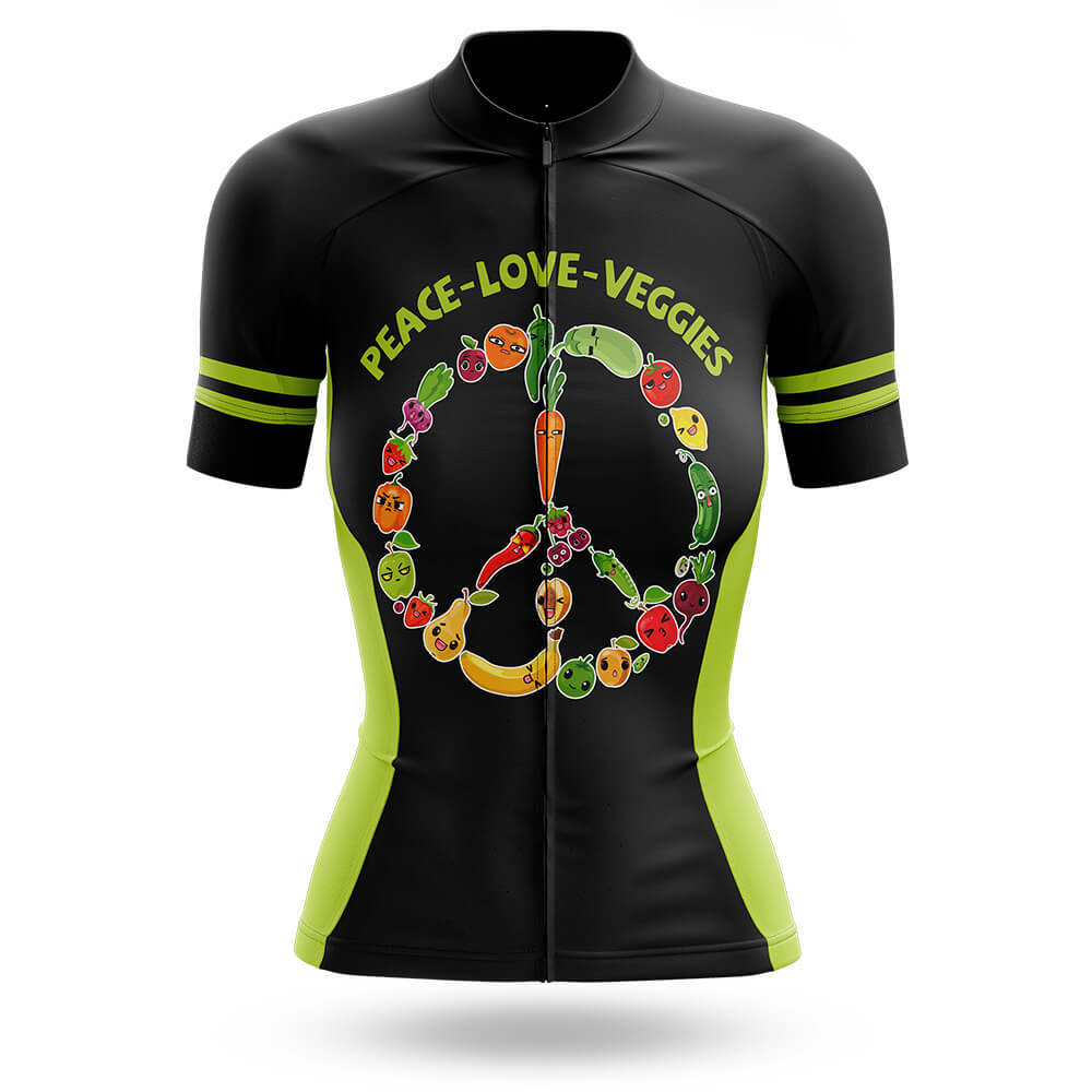 Peace Love Veggies - Women's Cycling Kit