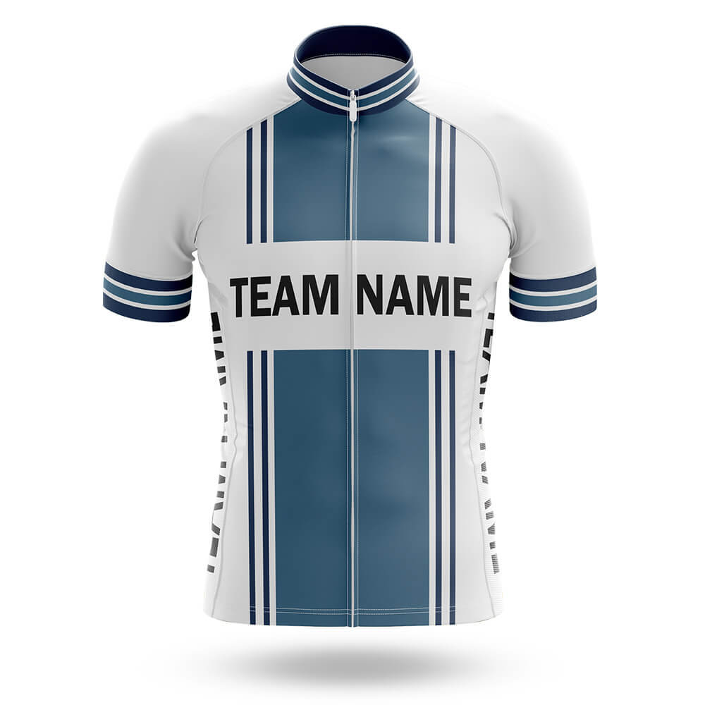 Custom Team Name M4 Blue - Men's Cycling Kit