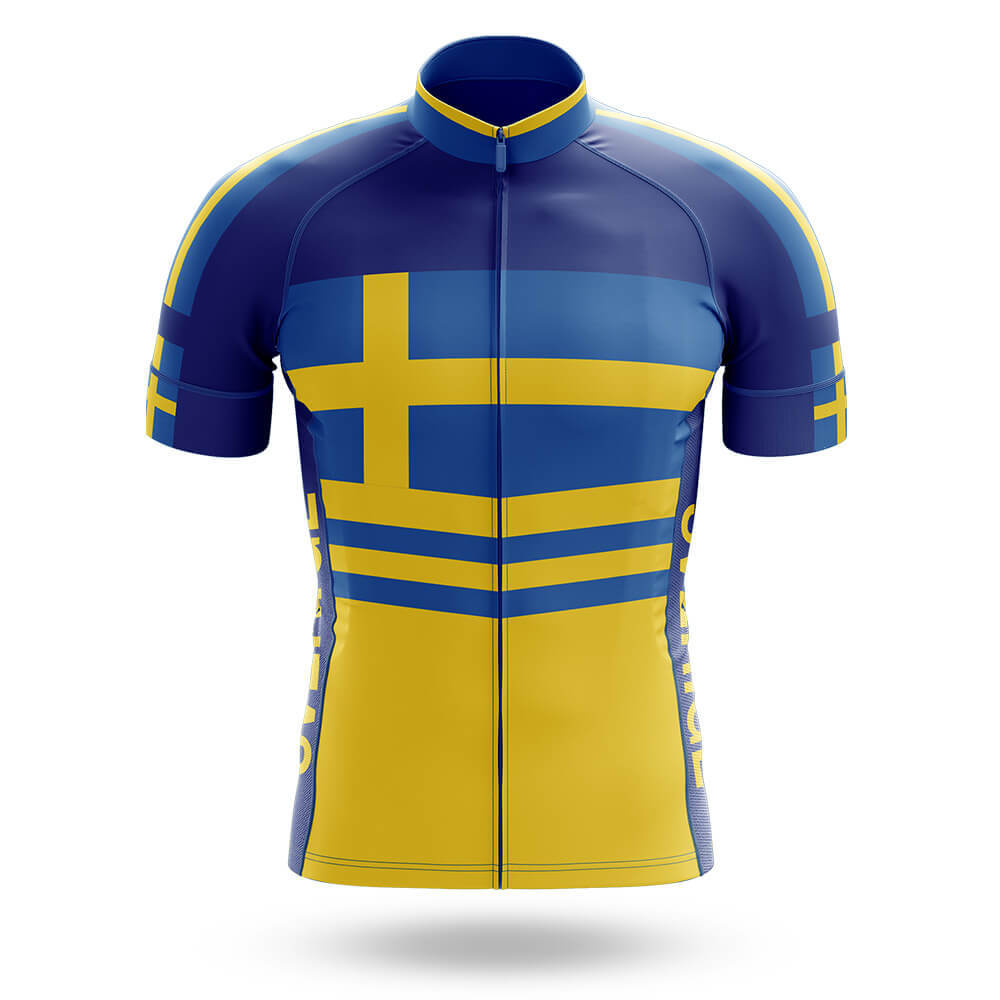 Sweden Sverige Flag - Men's Cycling Kit