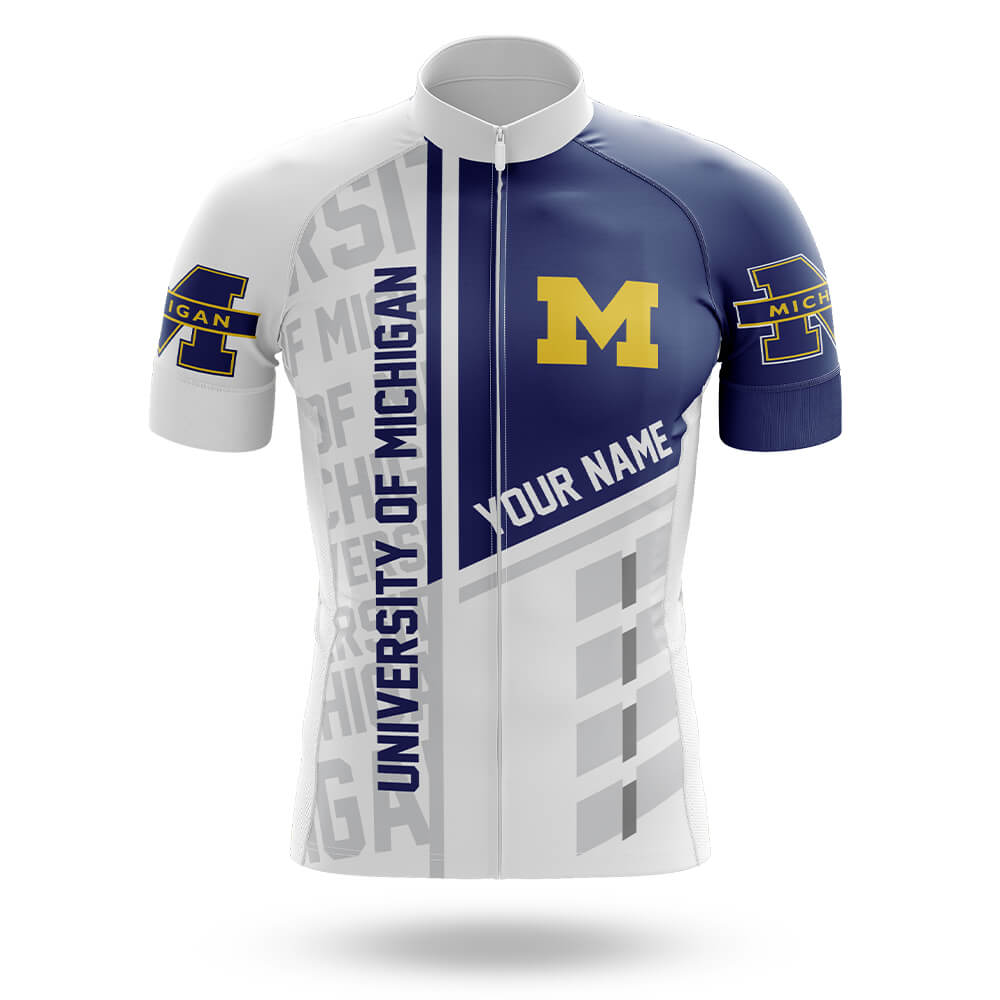 University of Michigan Custom Name - Men's Cycling Kit