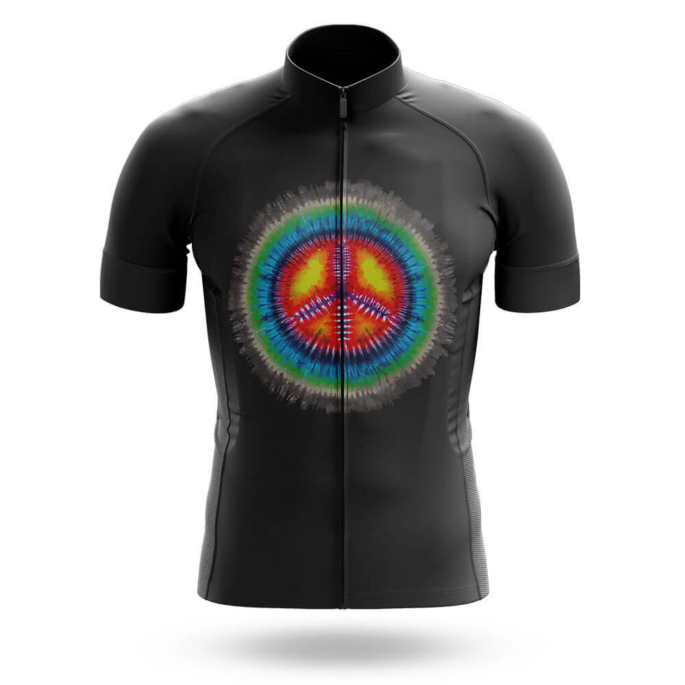 Tie Dye Peace Sign - Men's Cycling Kit