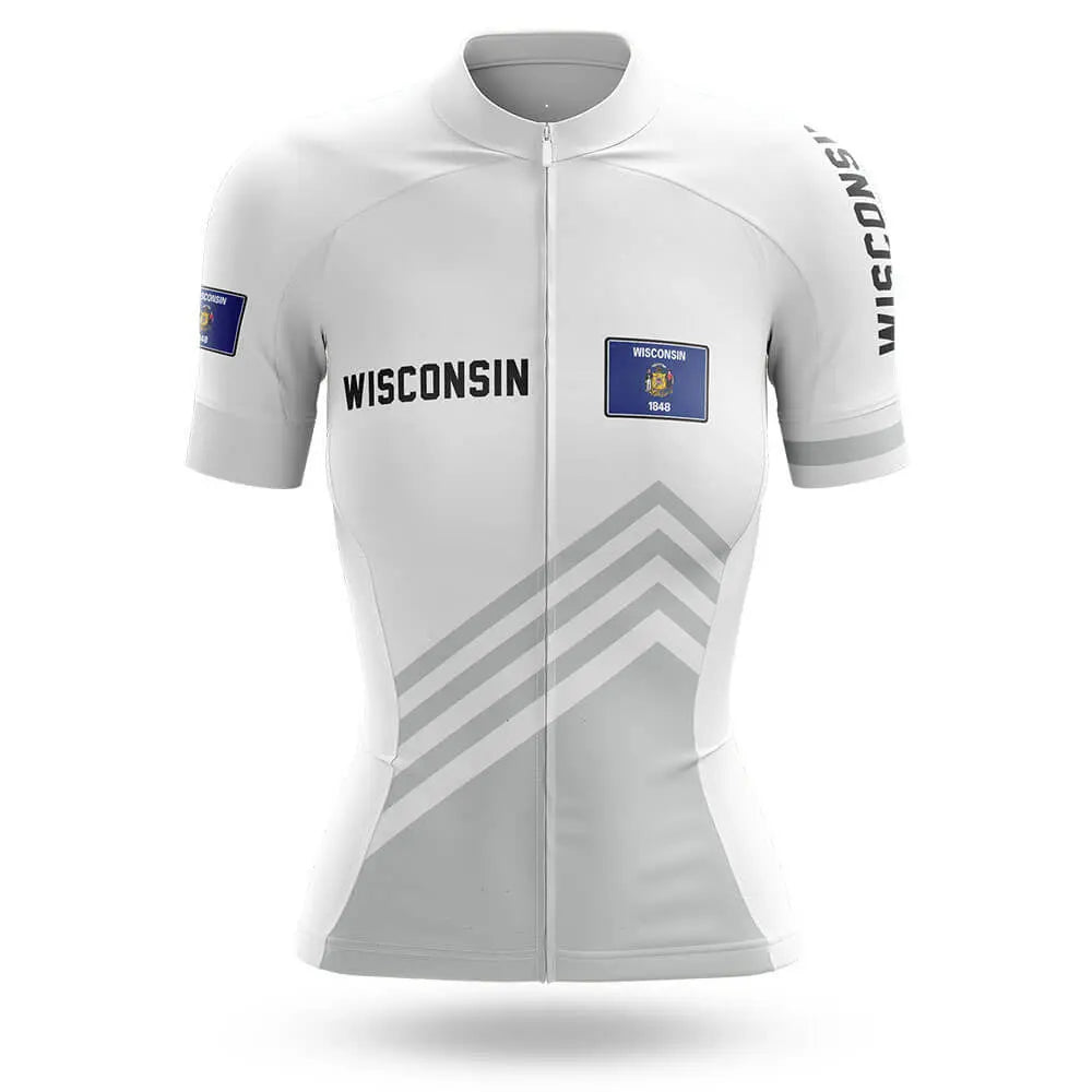 Wisconsin S4 White - Women - Cycling Kit