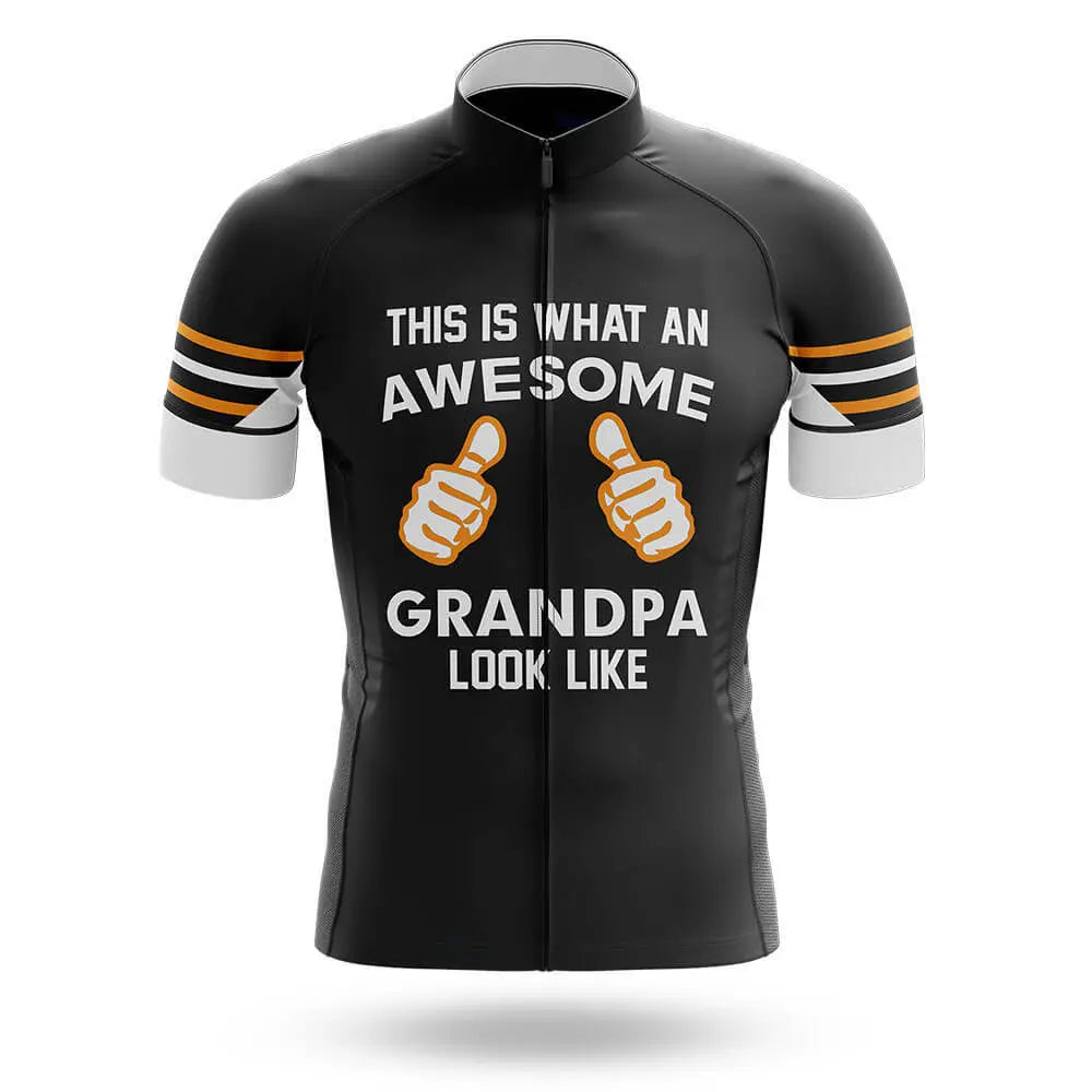 Awesome Grandpa V3 - Black - Men's Cycling Kit