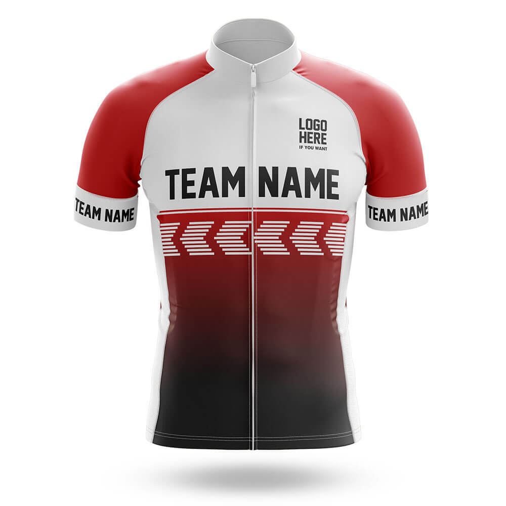 Custom Team Name S4 Red - Men's Cycling Kit
