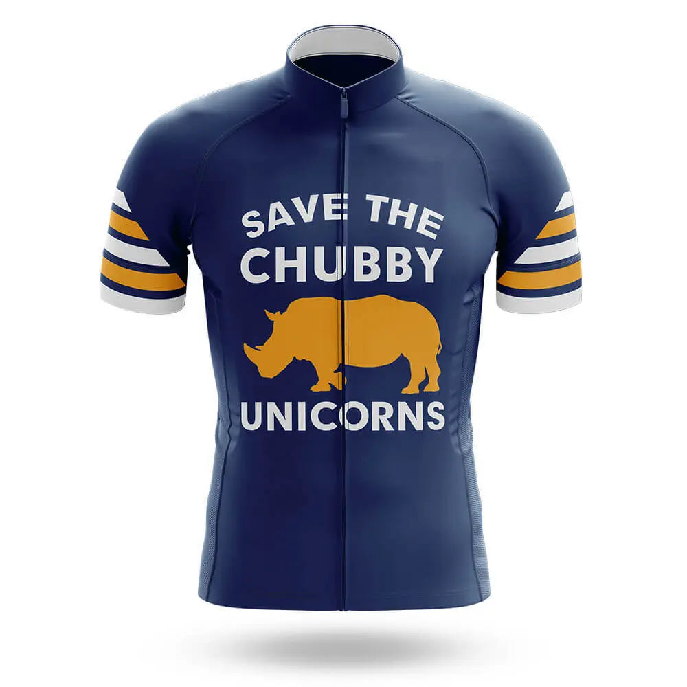 The Chubby Unicorn V6 - Navy - Men's Cycling Kit